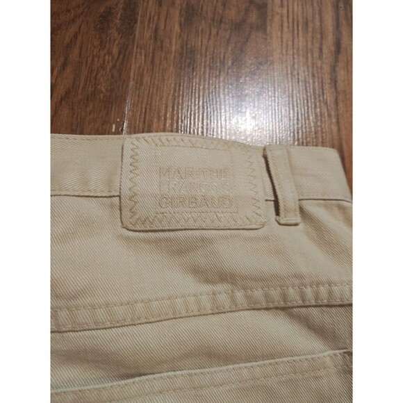 Vtg Marithe Francois Girbaud Jean Shorts Mens Size 40 Beige Denim Baggy Hip Hop - Picture 10 of 10